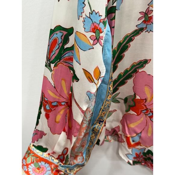 NWT Misa Los Angeles Womens Roya Floral Button Down Shirt Long Sleeve Size S - Picture 7 of 11